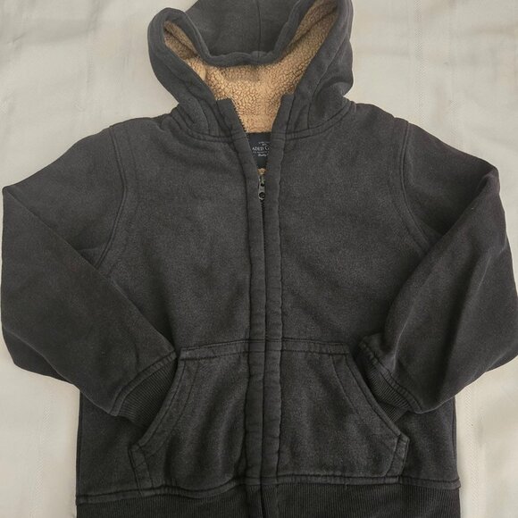 Boys Size Medium Faded Glory Full Zip Sherpa Lined Hoodie - Picture 1 of 10